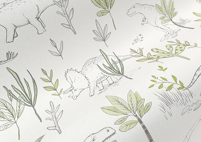 Dino Park, Forest - Twist&Fit Roman Blind - Image 4